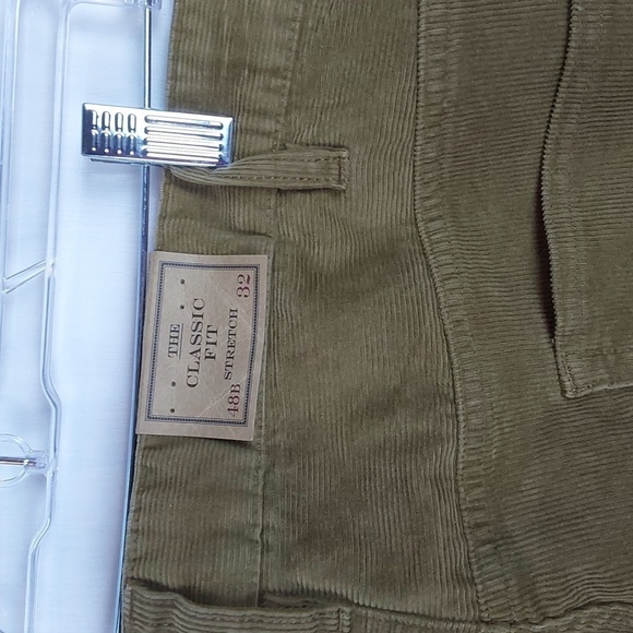 Polo Ralph Lauren Mens Corduroy Classic Stretch Pants Preppy Neutral Sz.48B X 32 - Picture 8 of 13